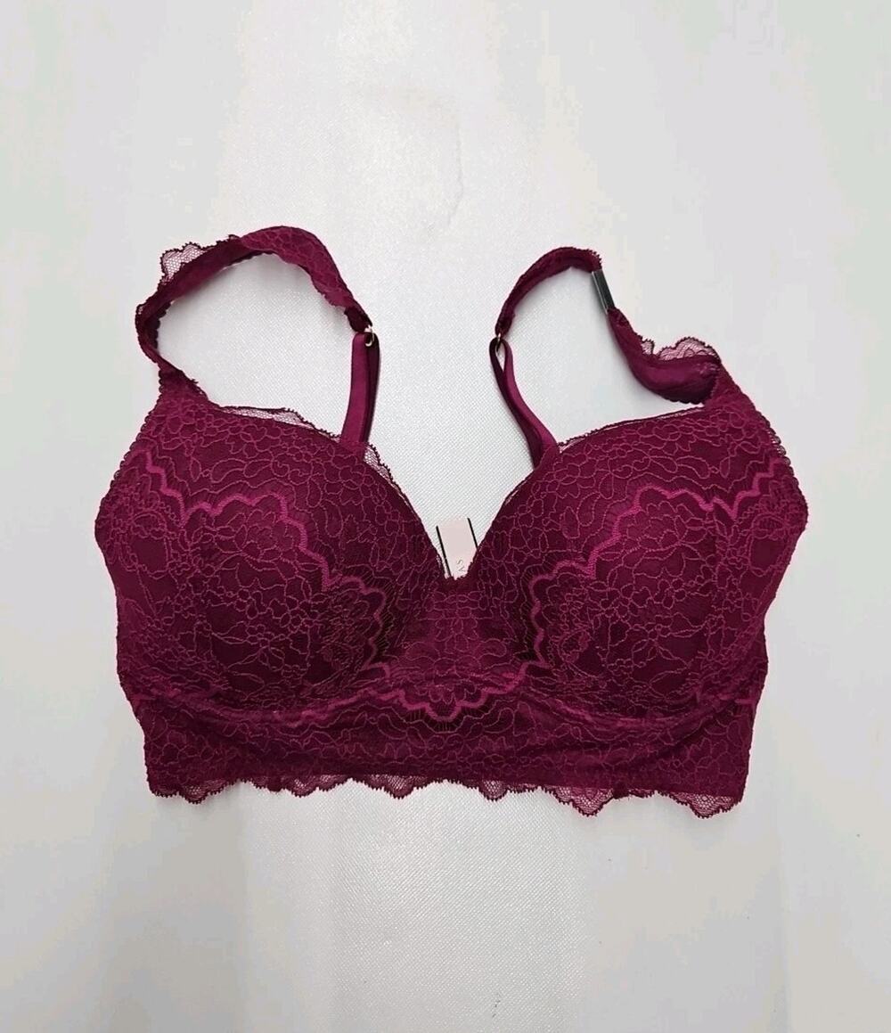 Victoria's Secret Woman's Bra Size 32DD Purple New
